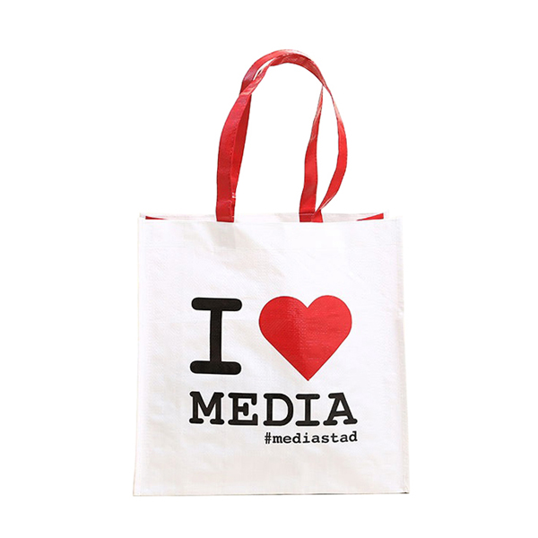 Full Color Laminated PP Woven Shopping Tote Bags