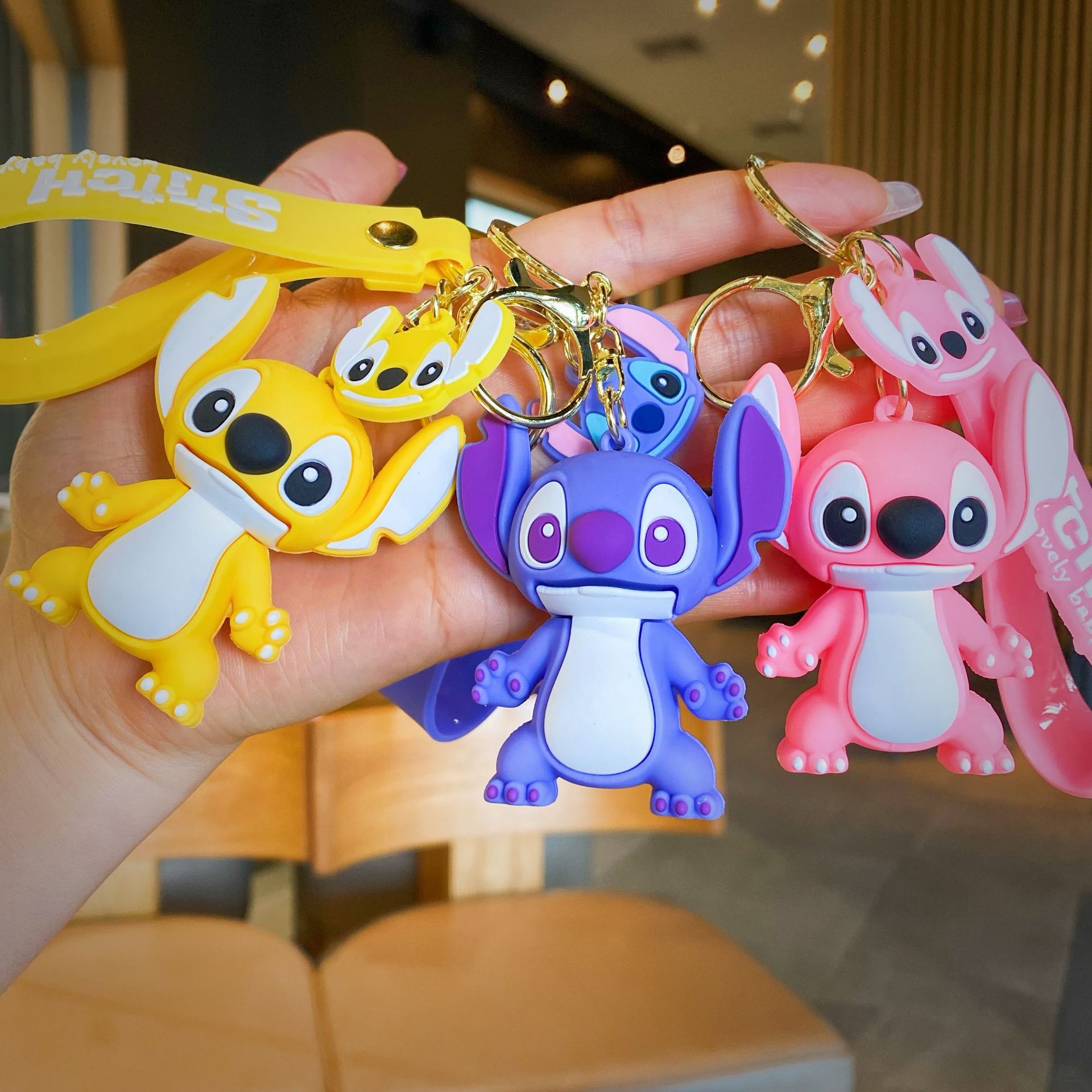 Wholesale Sublimation Cute Animal Shape Rubber Soft Desgin Custom Logo 3D Pvc <a href='/keychain/'>Keychain</a>