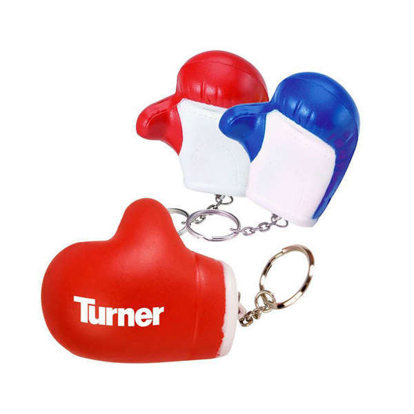 Wholesale Price Customized Glove PU Stress Reliever <a href='/keychain/'>Keychain</a>