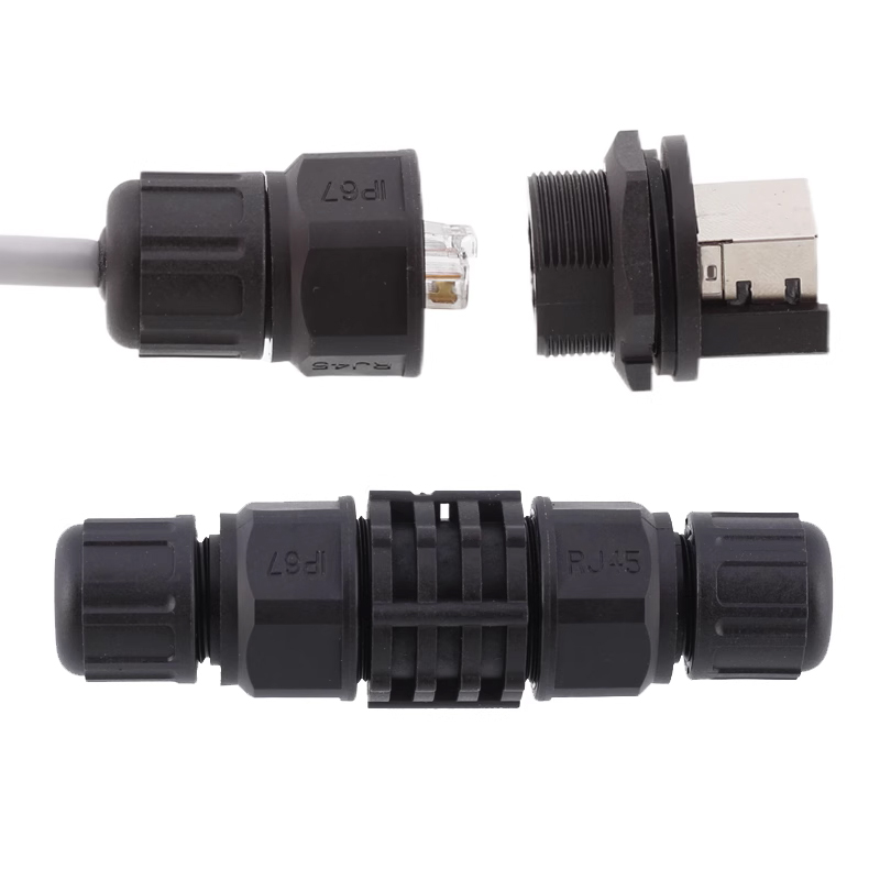 M19/M20 RJ45 Waterproof Connector