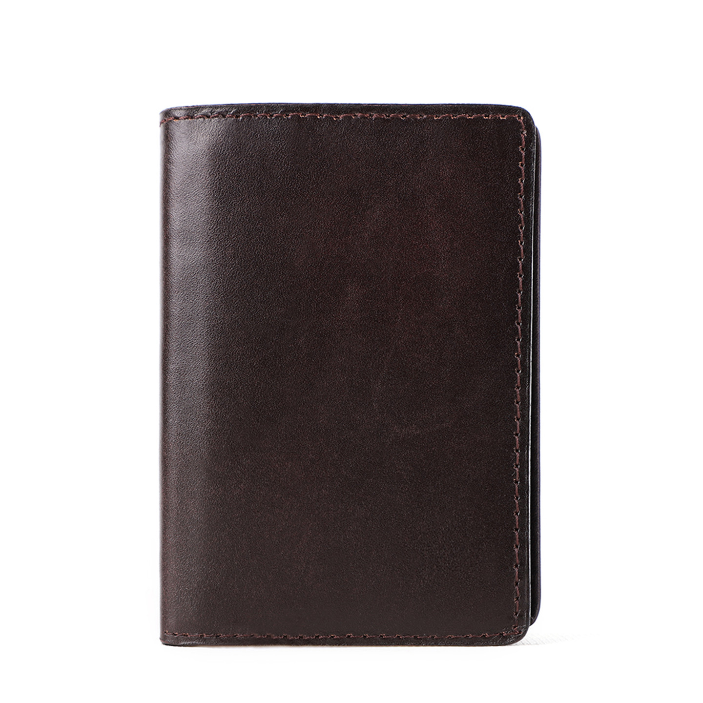 Custom logo leather passport cover