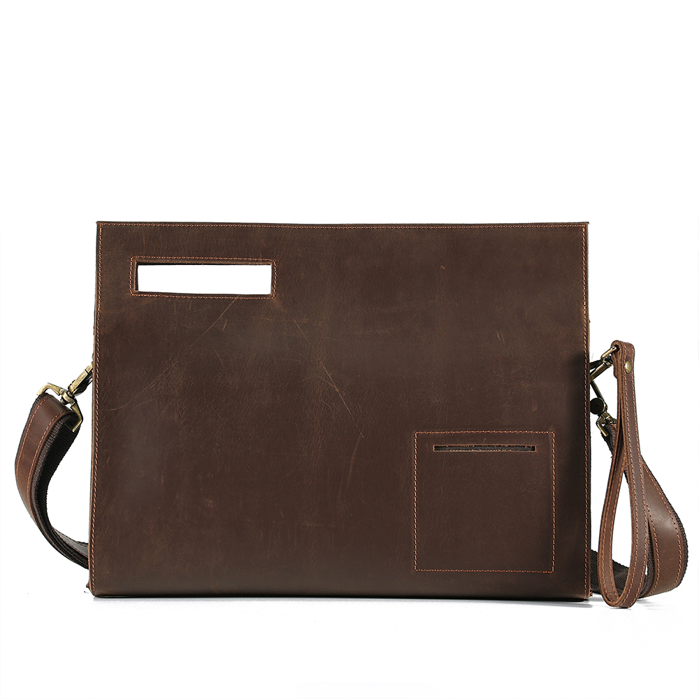 Customizable vintage crossbody bag men's