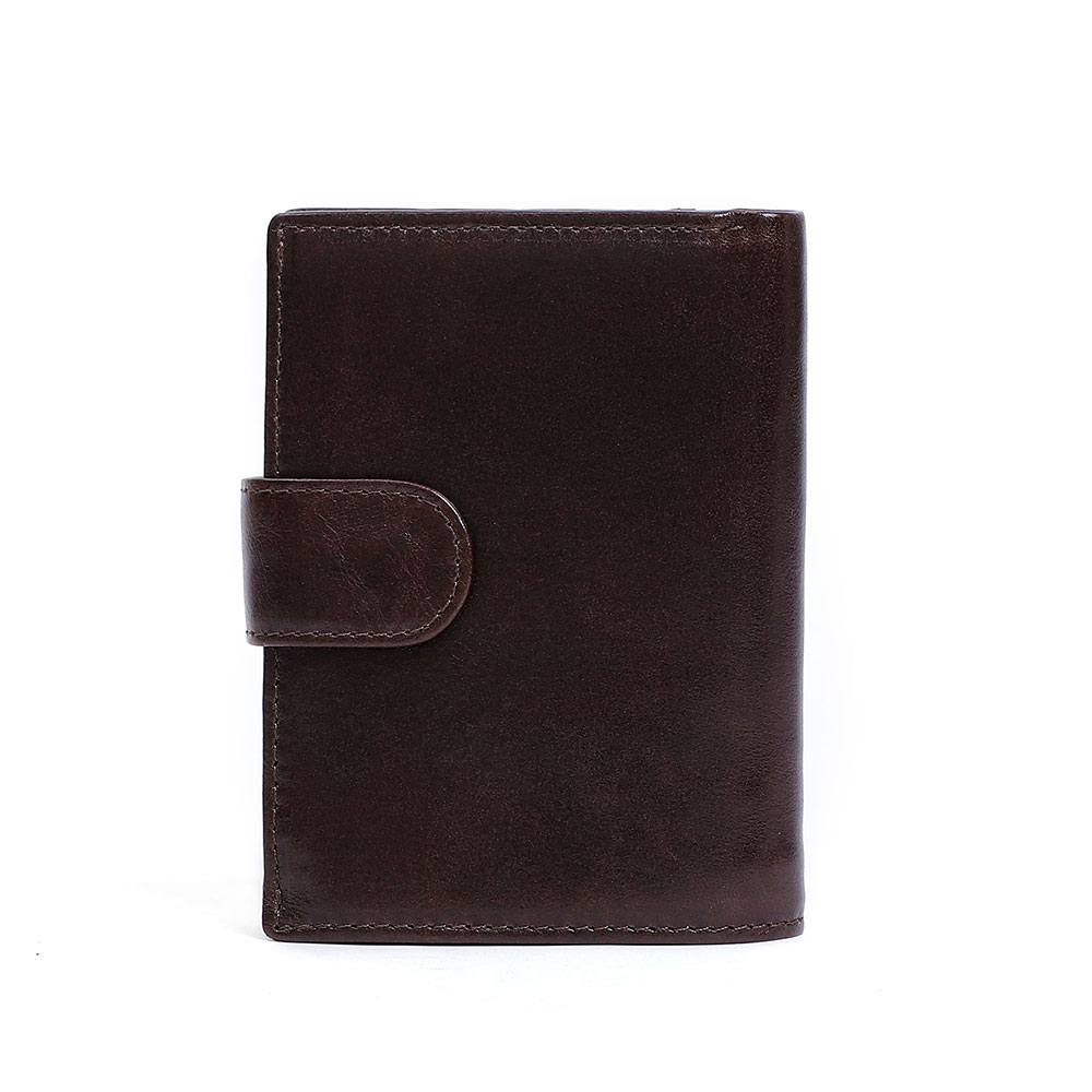 Customized Men's Wallet rfid Casual Vintage Leather Wallet