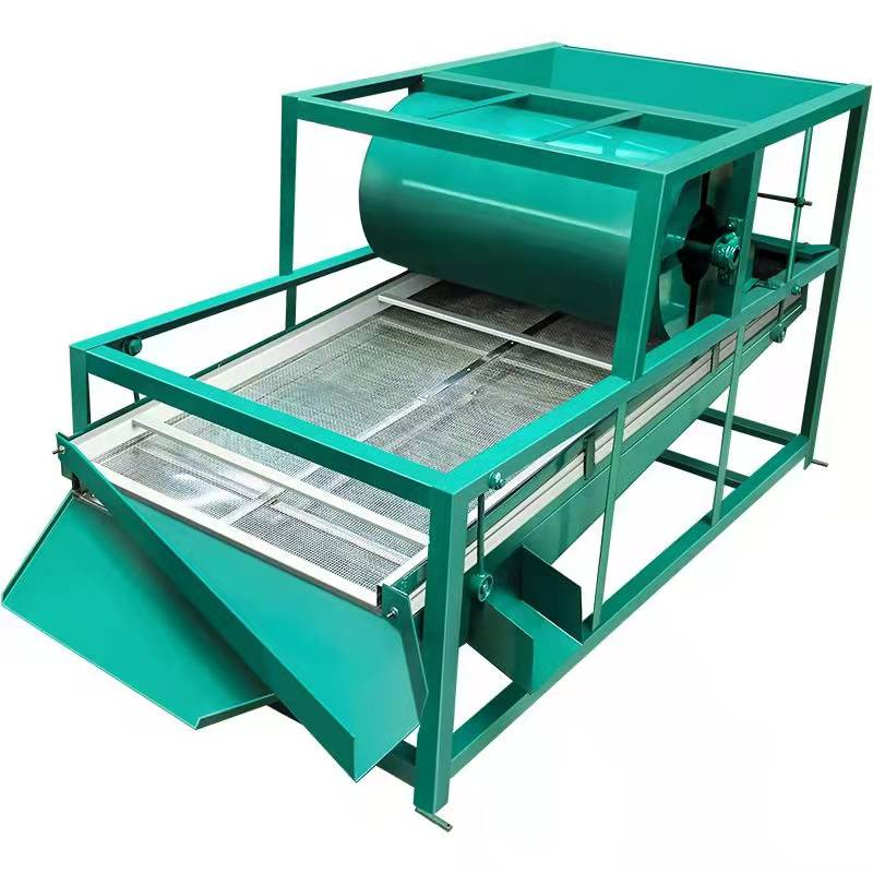 Blowing Vibrating Grain Screening Machine High Output