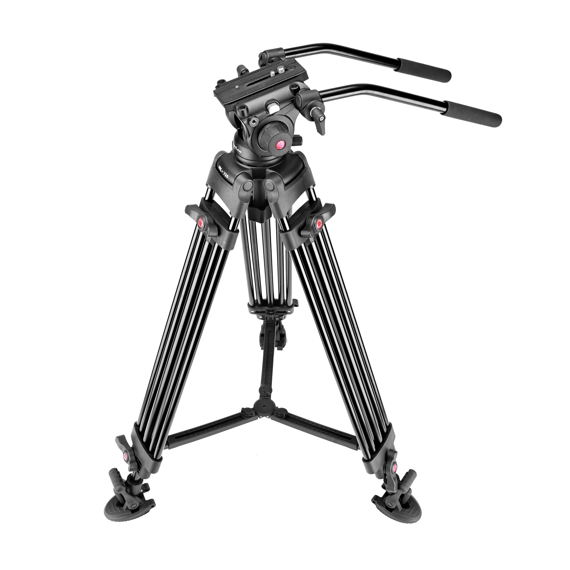 65.7 inch Heavy Duty Rubber Feet Video <a href='/camera-tripod/'>Camera Tripod</a>