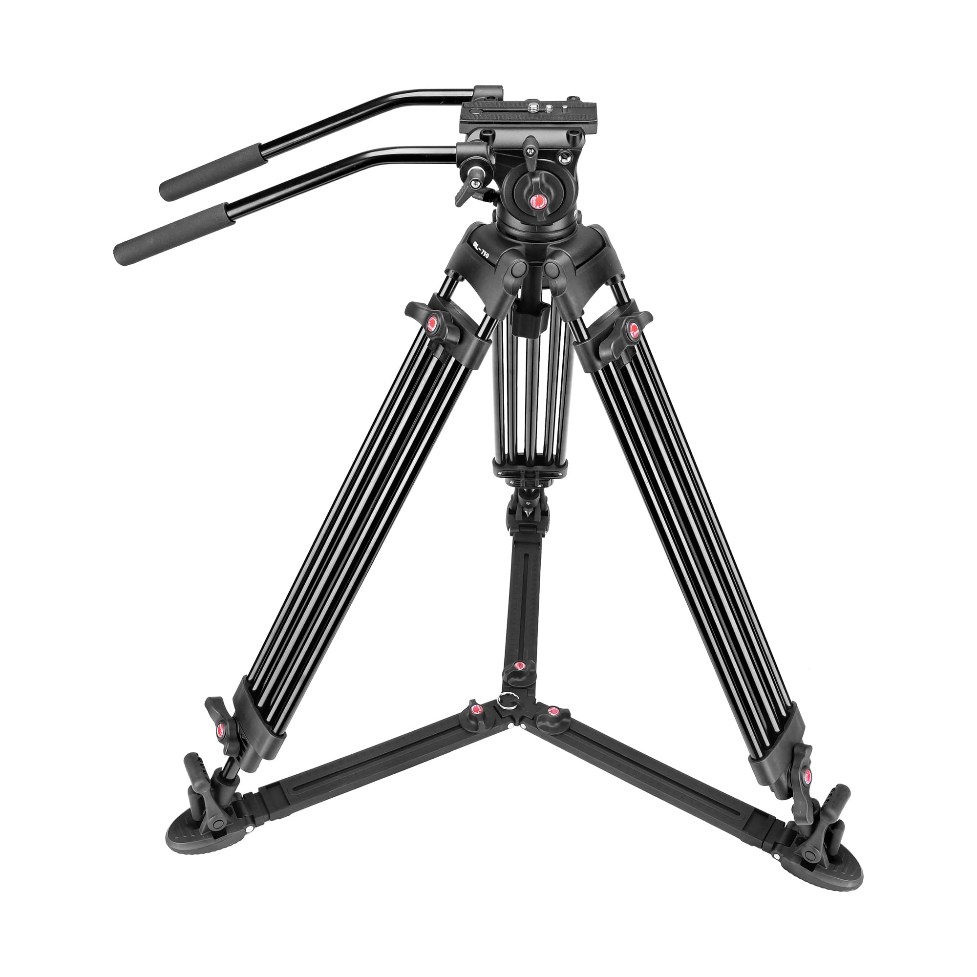 68.7 inch Heavy Duty Camcorder Tripod With Ground Spreader