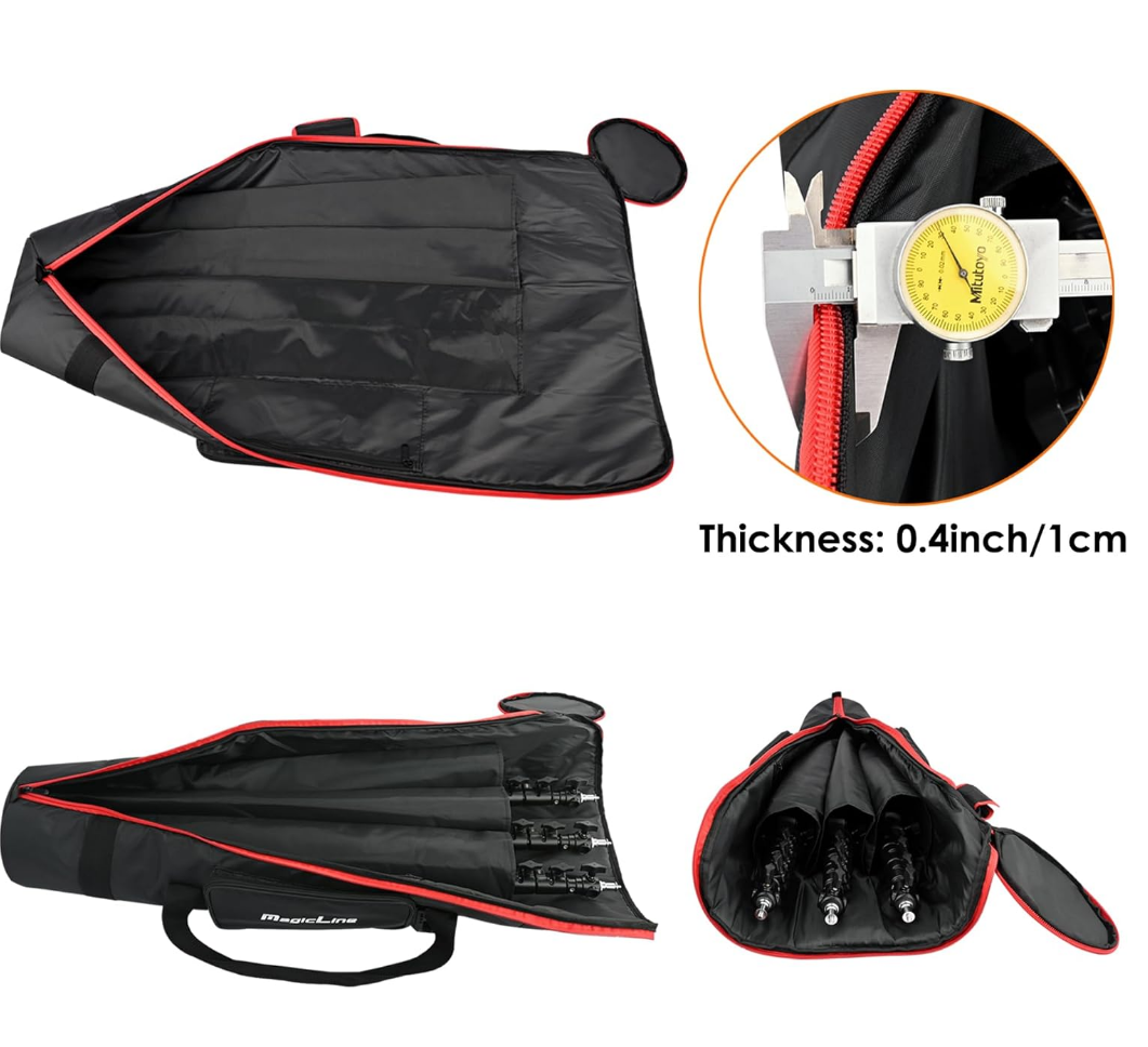 Light stand travel bag