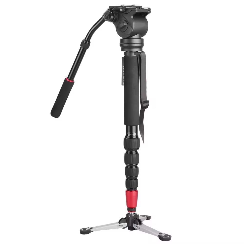MagicLine <a href='/aluminum-video-monopod/'>Aluminum Video Monopod</a> with <a href='/fluid-head/'>Fluid Head</a> Kit