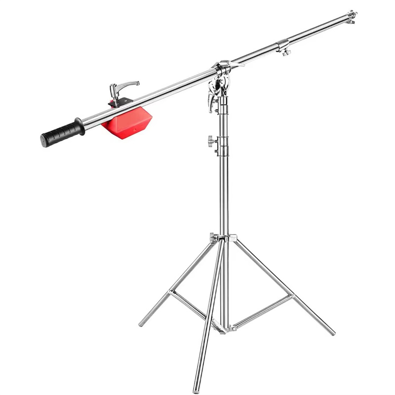 MagicLine Stainless Steel <a href='/boom-light-stand/'>Boom Light Stand</a> With Holding Arm Counter Weight