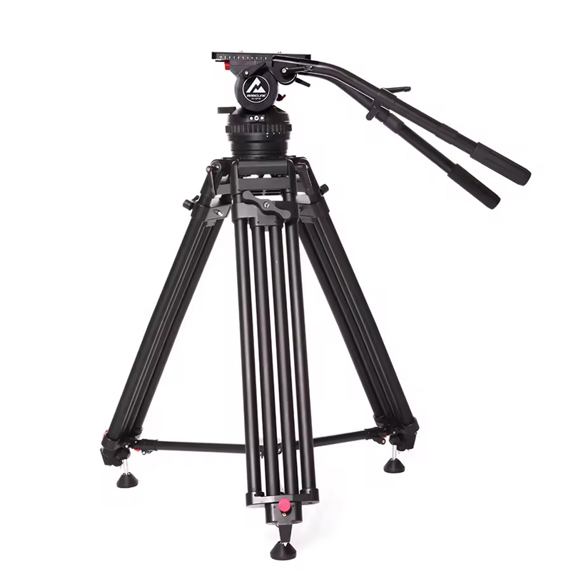V60 Studio Cine Video TV Tripod System 4-Bolt Flat Base