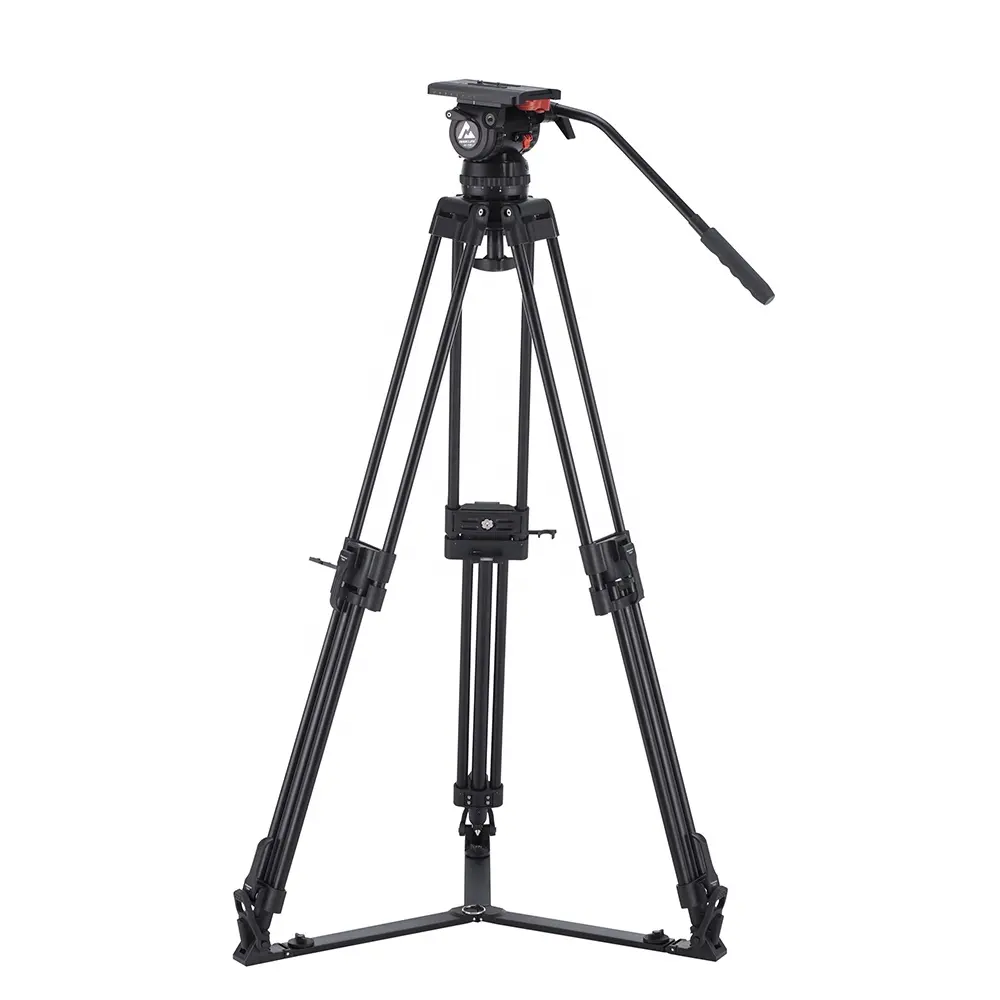 V20 Broadcast Heavy Duty Aluminum Video <a href='/camera-tripod/'>Camera Tripod</a> System
