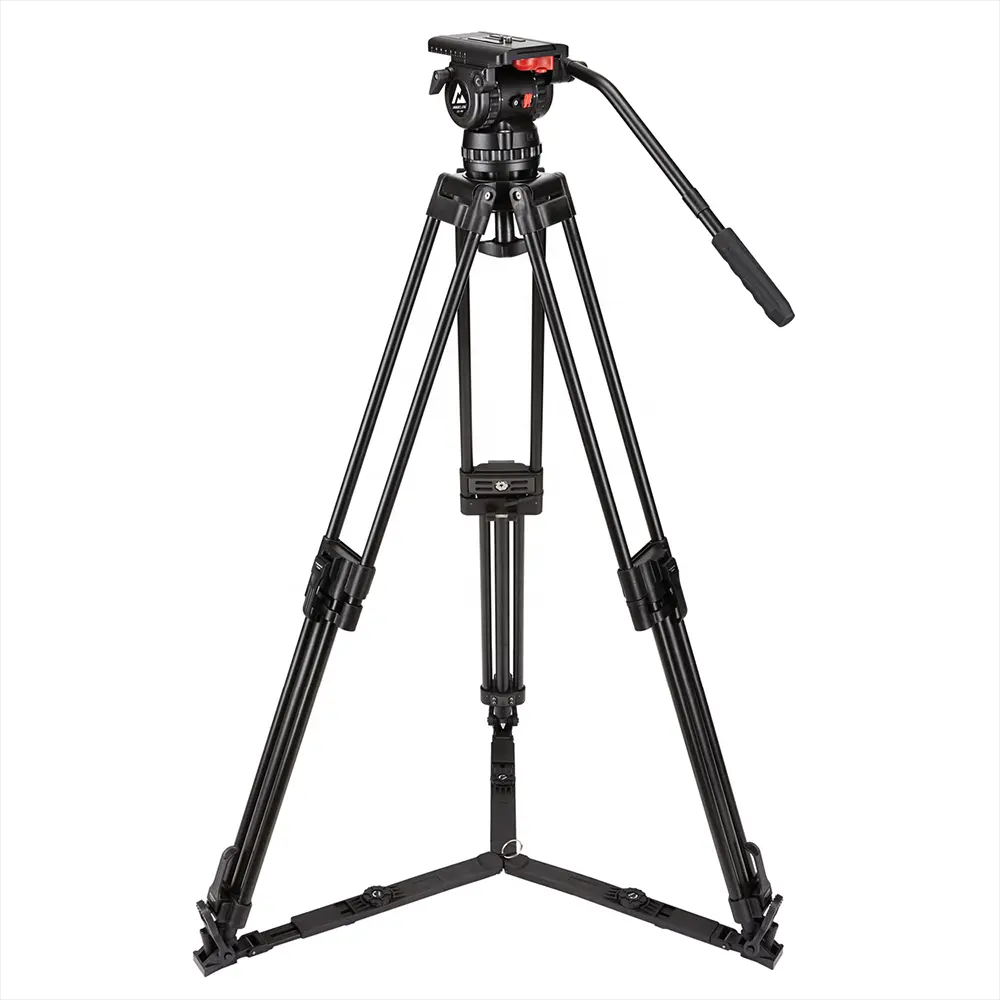 V18 Broadcast Heavy Duty Aluminum Video <a href='/camera-tripod/'>Camera Tripod</a> System