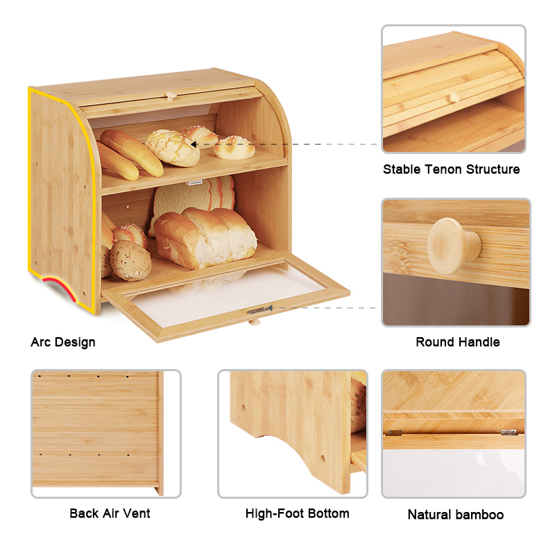 Boîte Fraîcheur Emsa Clip & Close Ronde 0,85 L - Couleur Azur, Idéale Pain Ou Aliments