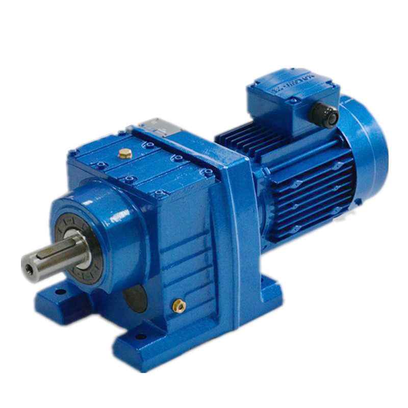 jie jrtr19 similar high efficiency R series inline reduction gear box and electric motor
