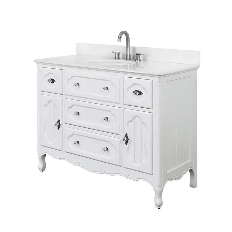 High Quality Lacquer Finish <a href='/bathroom/'>Bathroom</a> Vanity Cabinet 