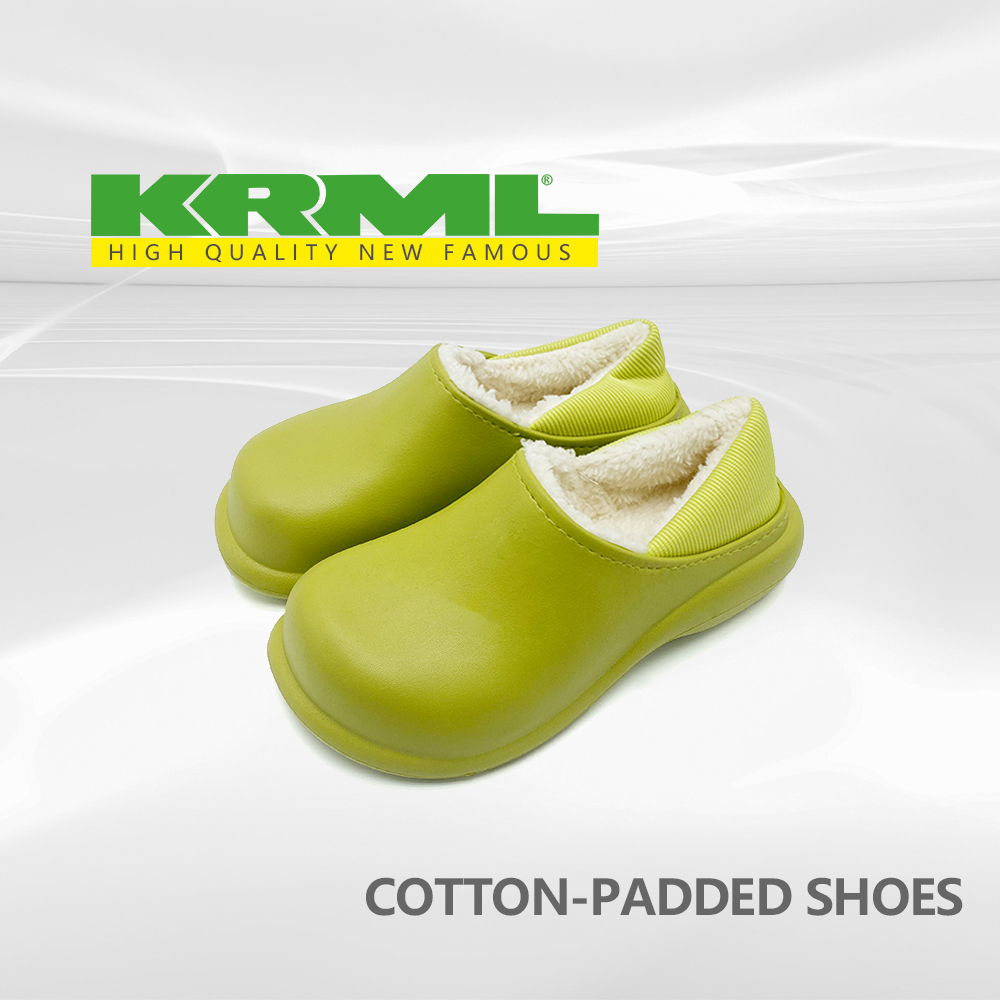  EVA Warm <a href='/clogs/'>Clogs</a>，Warm Solid Non-slip Soft Sole Shoes
