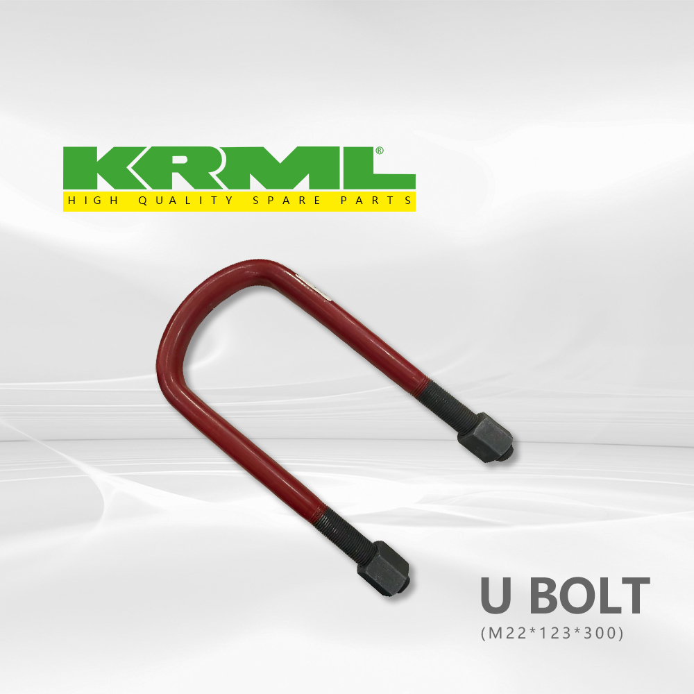 Spare parts,High quality,TruckBLACK U bolt M<a href='/22/'>22</a>x123x300