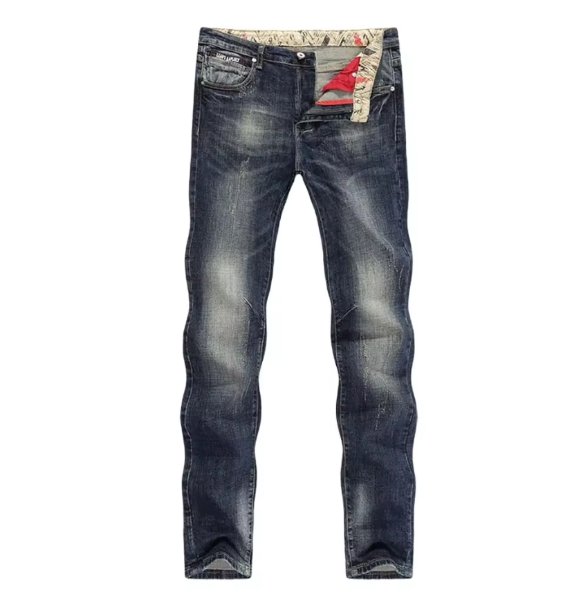 Wholesale High Quality Custom Black Washed Slim Fit Men Jeans Denim Pants