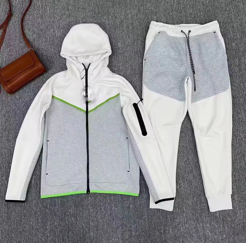 fleece suit sportswear Casual mens Cotton tracksuit Hooded and  Pants 