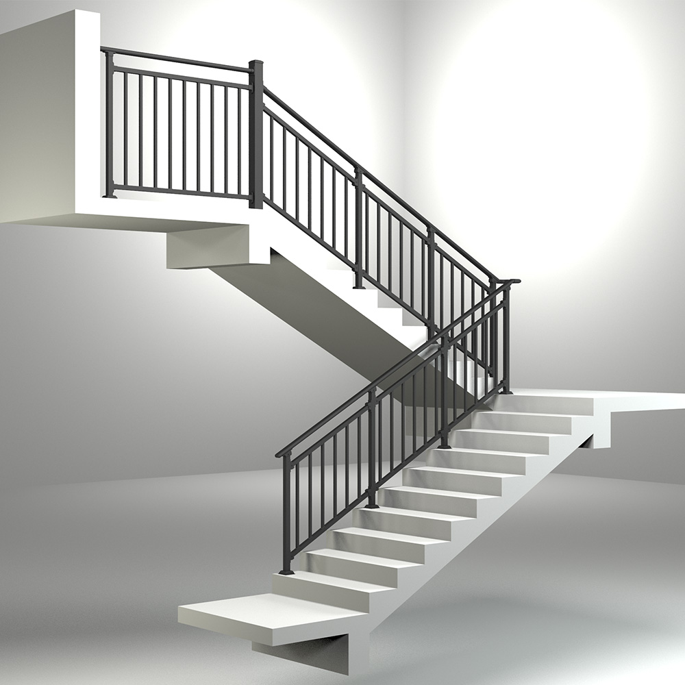 General Type Iron Railing/Handrail (Fabricated)