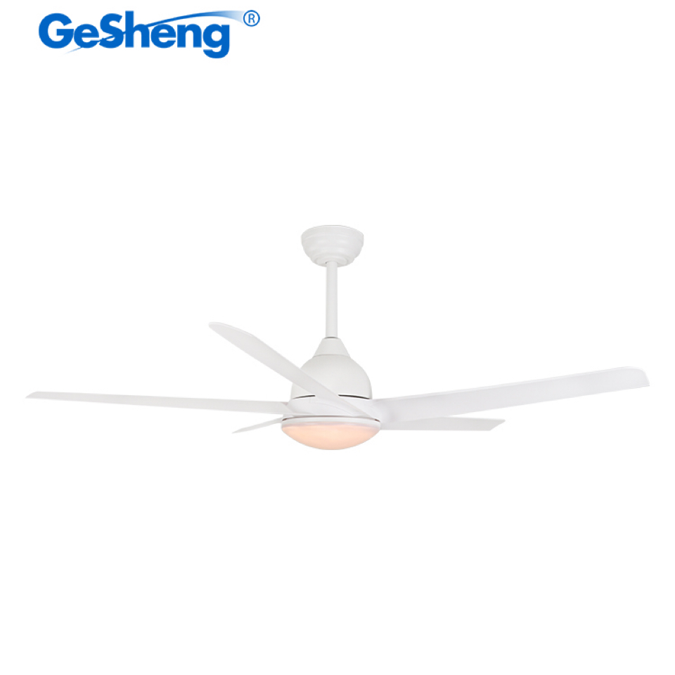 Hotel restaurants conference room electrical metal copper white abs 5 blade <a href='/52-inch-ceiling-fan/'>52 inch ceiling fan</a> with light