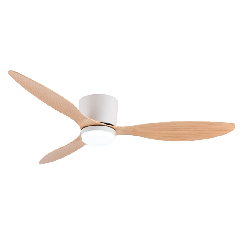 Modern Simple Black Ventilador De Teto 3 ABS Blades <a href='/ceiling-fan/'>Ceiling Fan</a> and Light Dc Remote Control Cieling Fan with LED Light