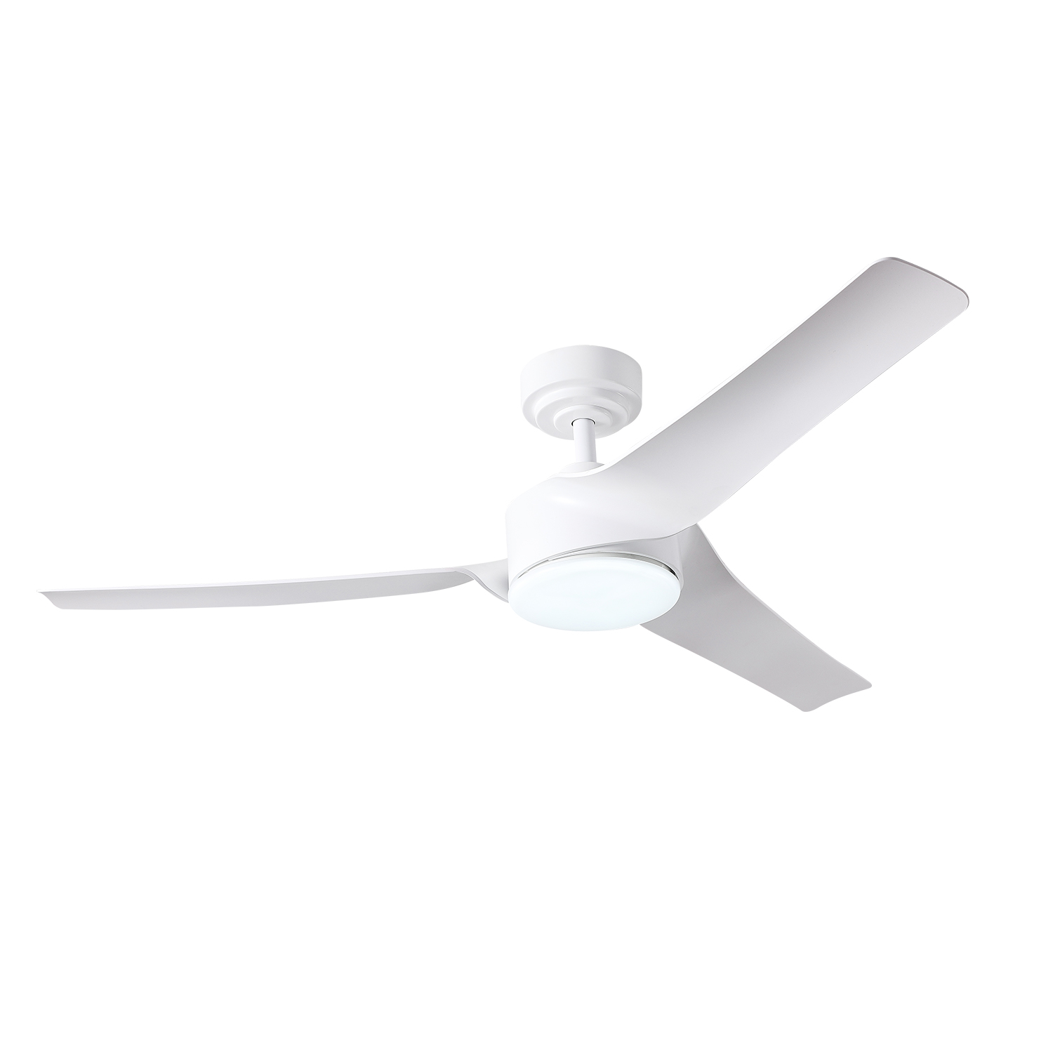 Zhongshan Modern Decorative Cieling Fan Chandelier White 3 ABS Blades Dc Bldc Remote Control <a href='/ceiling-fan/'>Ceiling Fan</a> with LED Lamp