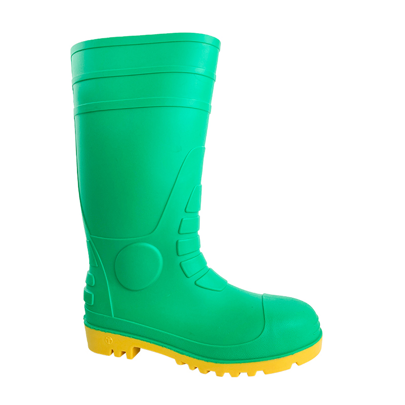 ASTM Chemical Resistant PVC Safety Boots with <a href='/steel-toe/'>Steel Toe</a> and Midsole