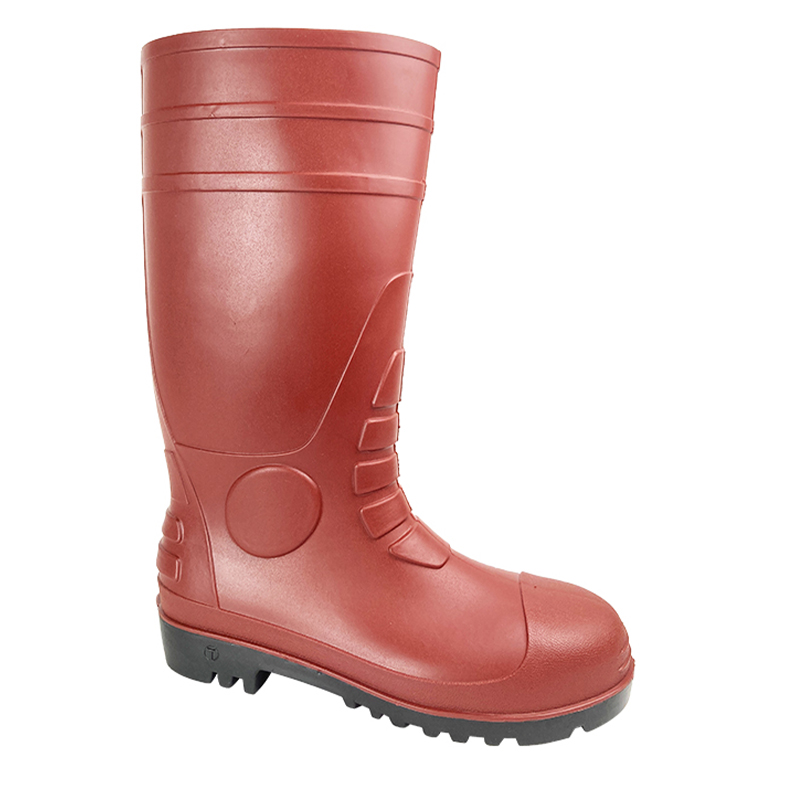 CE Anti-static <a href='/pvc-safety-rain-boots/'>PVC Safety Rain Boots</a> with Steel toe and Midsole