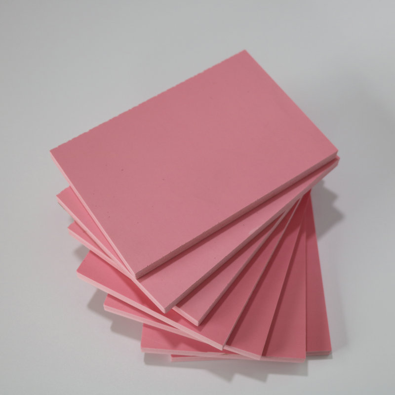 Pink PVC foam board