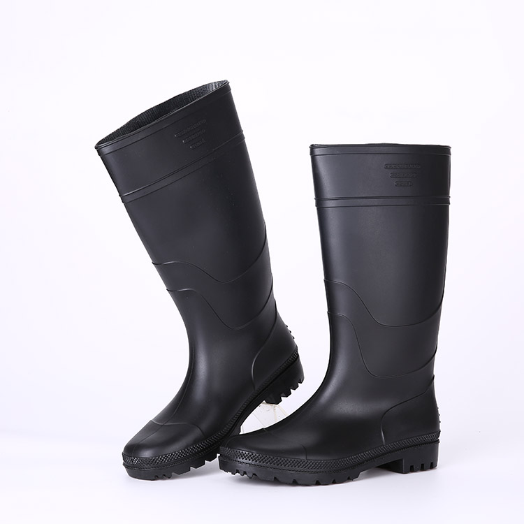 Cheap PVC Working Gumboots Non-slip Waterproof For Agricultural Tasks and Fishing 