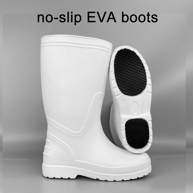Lightweight Knee High <a href='/eva-rain-boots/'>EVA Rain Boots</a> No-slip Garden Work Boots