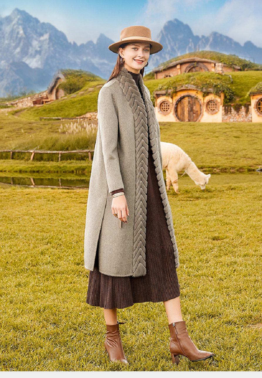 HG7206 MINK AND CASHMERE COAT-103CM (4)