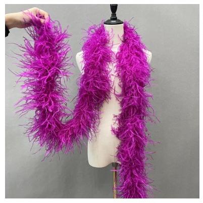 HS3168 TURKEY FEATHER  BOA