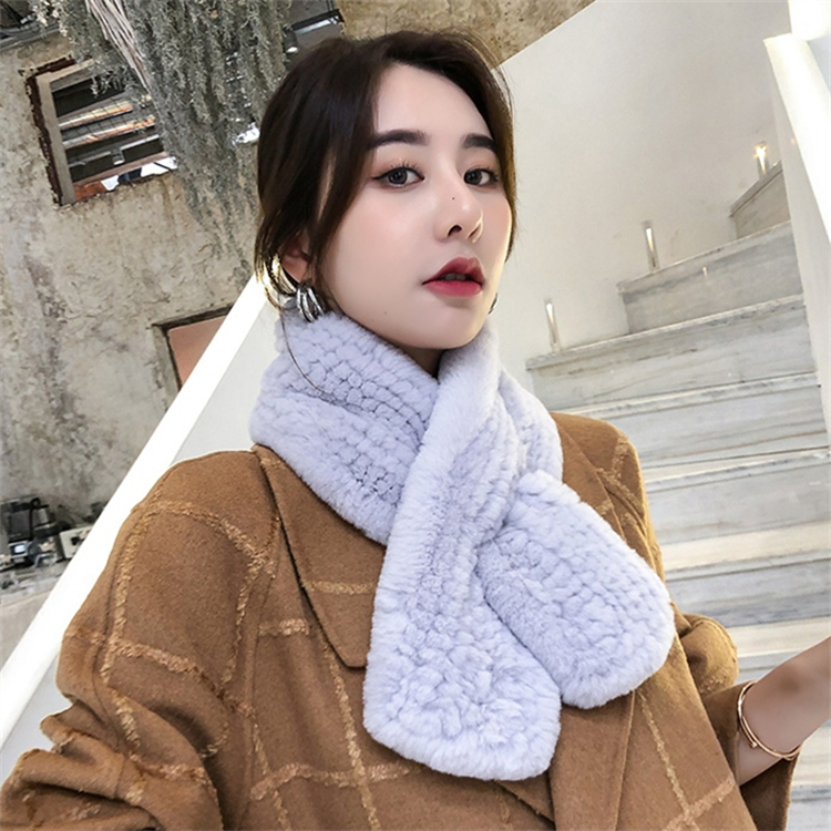 HS3051 REX RABBIT SCARF