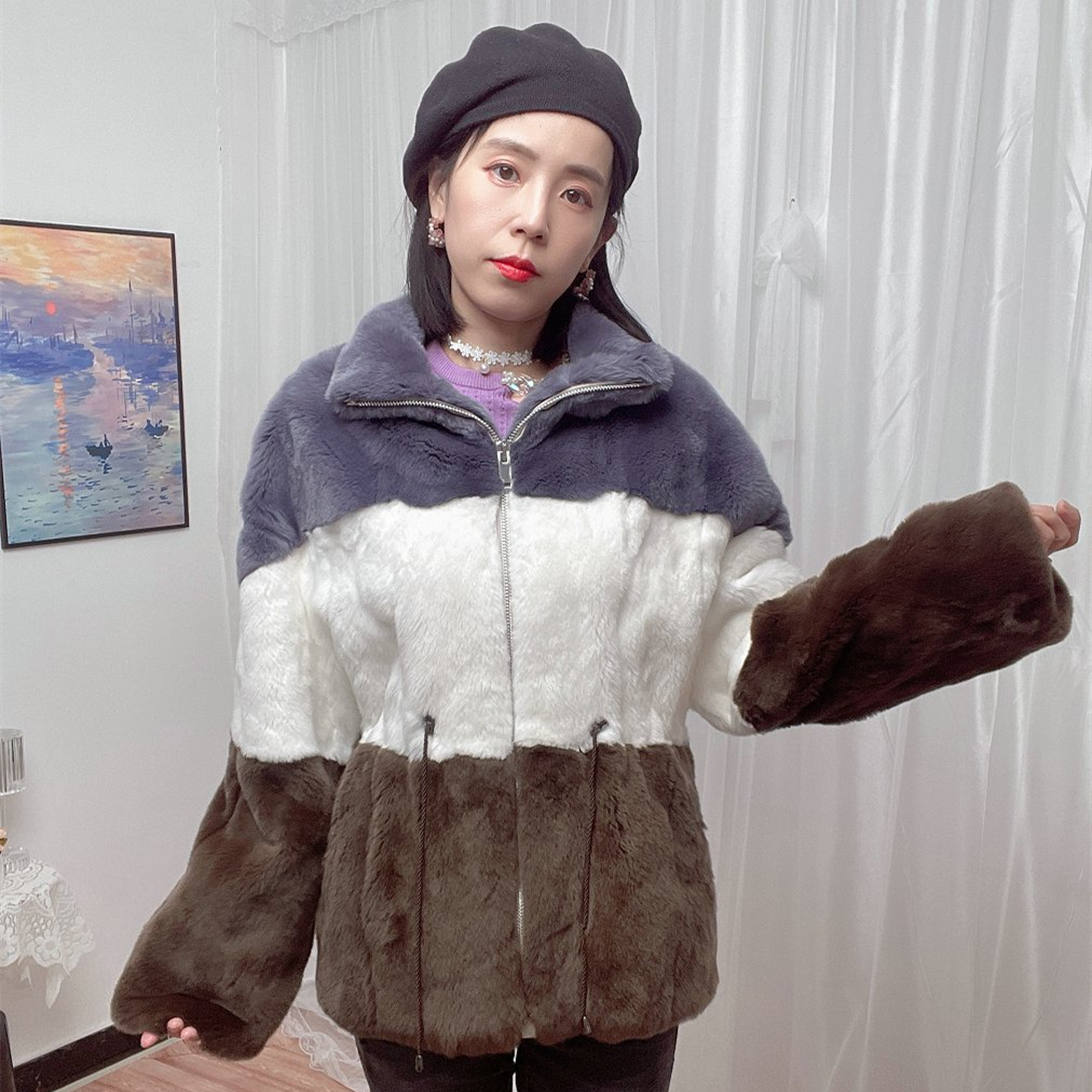 HG7183 REX RABBIT JACKET-61CM