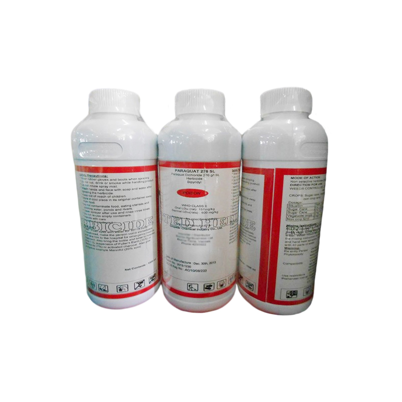 Agrochemicals factory Herbicides Paraquat20%SL,276g/l SL