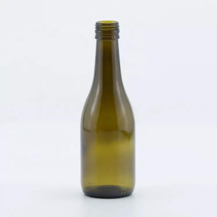 187ml <a href='/mini-glass-wine-bottle/'>Mini Glass Wine Bottle</a> For Vodka Brandy Whiskey With Cap