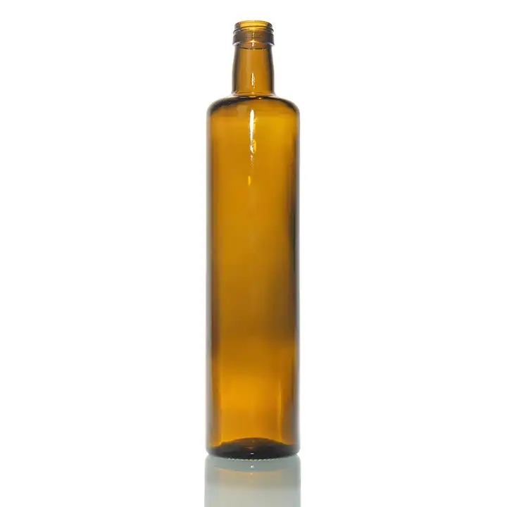 500ml Antique Green Glass <a href='/olive-oil-bottle/'>Olive Oil Bottle</a> Dorica Glass Bottle