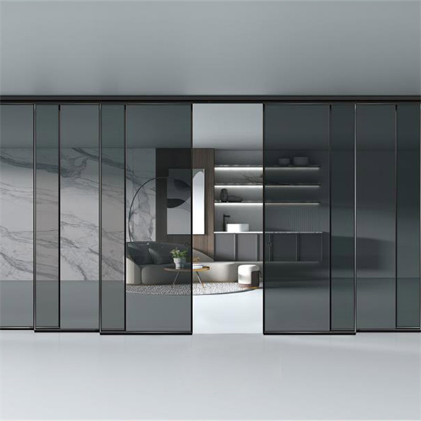 Interior glass sliding doors