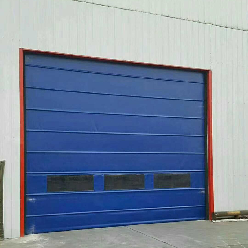 PVC High-Speed Windproof Door with Fireproof & Anti-Pinch Features