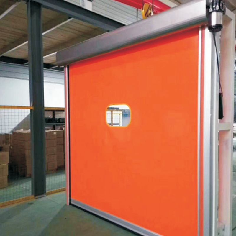 Quick Fix PVC Doors for Industrial Security