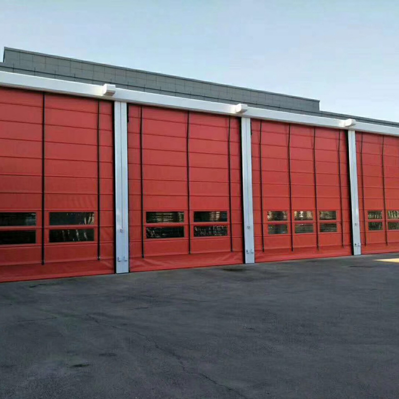 Top-Notch PVC Fast Door with Fire-retardant & Pinch-Preventive Properties