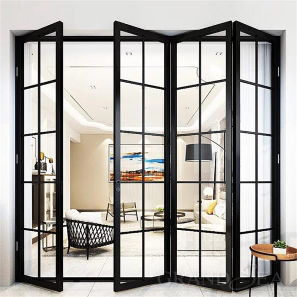 glass folding door