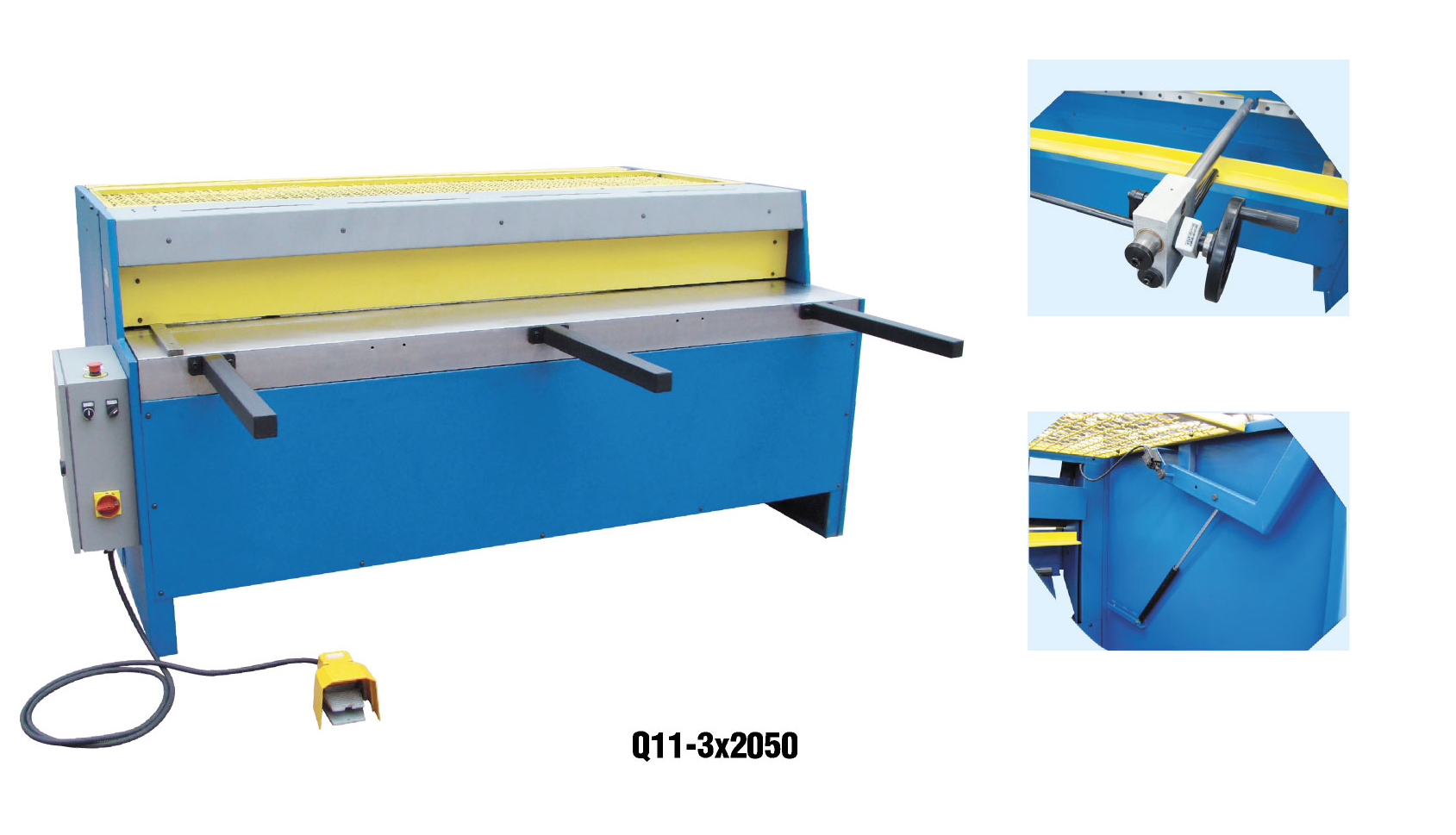 Q11-3X1250 Q11-3X2050 Q11-4X1250 Q11-2X2050 Electric Cutting Sheet Metal Shearing Machine Price 