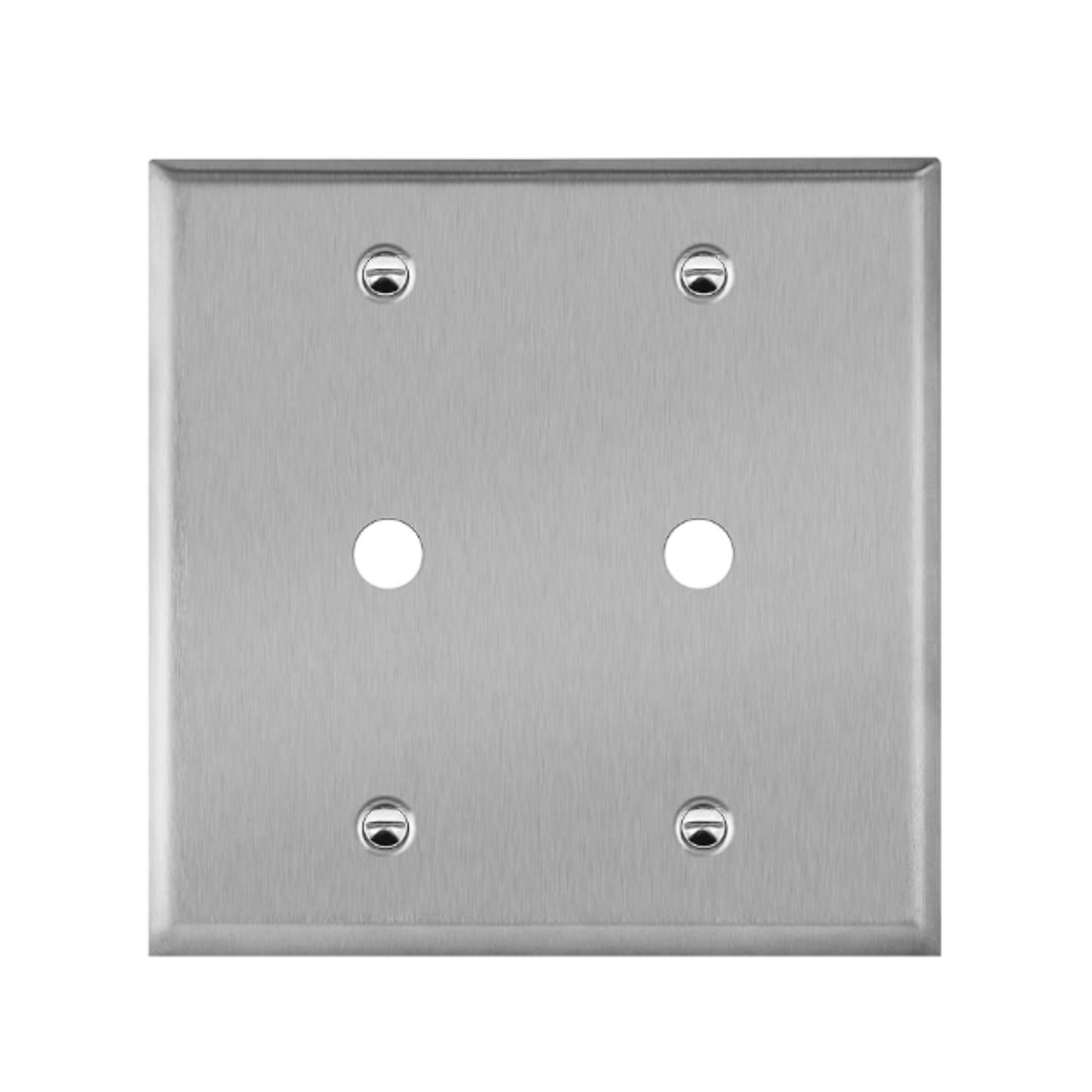 2-Gang Standard Size Stainless <a href='/steel-wall-plate/'>Steel Wall Plate</a> 7742/7752/7762/7772
