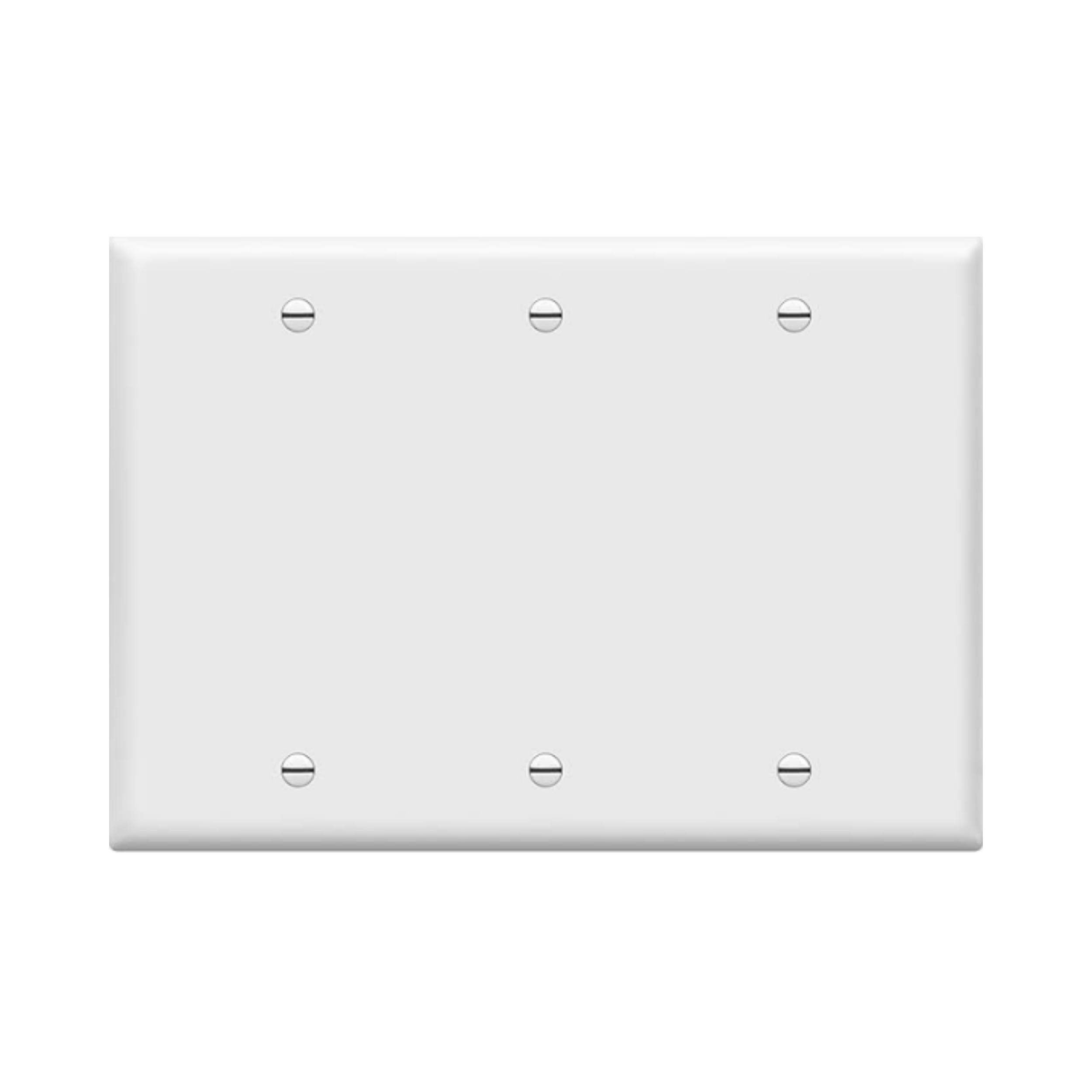 3-Gang Standard Size Plastic Wall Plate 8803/ 8813/ 8823/ 8833