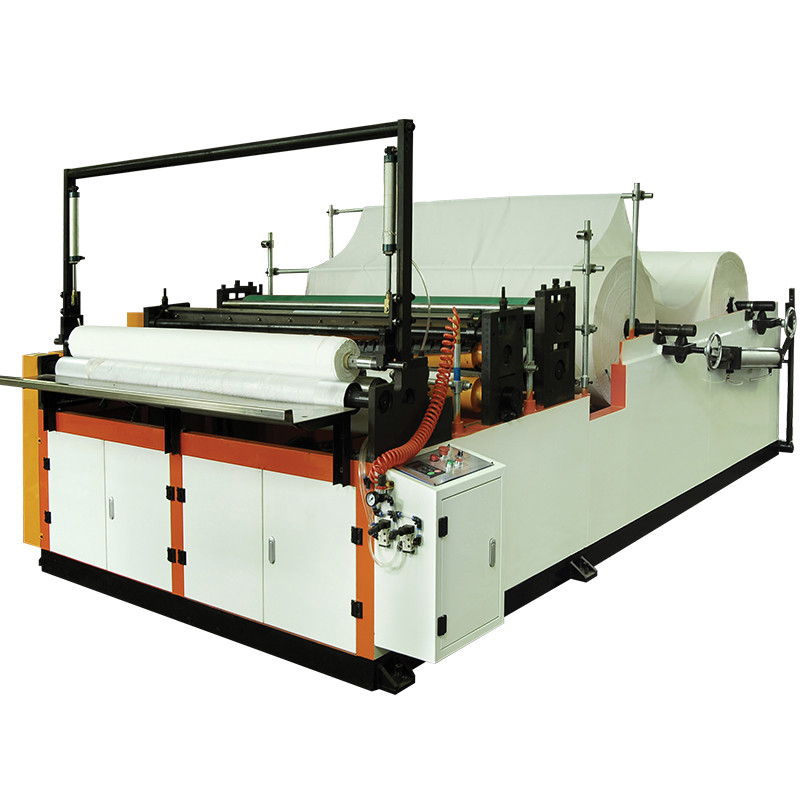 HX-1575F Small Jumbo Roll Bath Tissue Rewinding And Slitting Machine ( Finished Product Diameter 100-300mm)