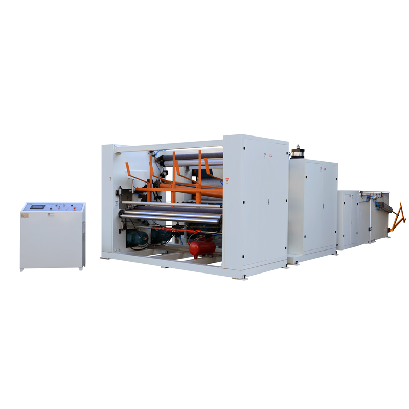 HX-2200B Glue Lamination And Lazy Rag Rewinding Machine