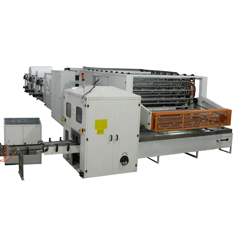 HX-2100H  Non-Stop Toilet Paper Rewinding Production Line